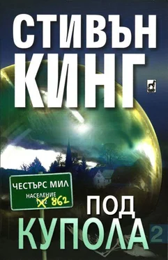 Стивън Кинг Под купола (Том II) обложка книги