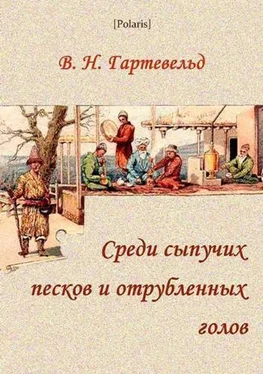 Вильгельм Гартевельд Среди сыпучих песков и отрубленных голов обложка книги