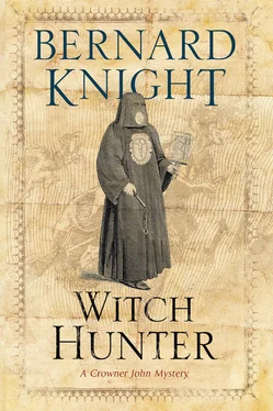 Bernard Knight The Witch Hunter обложка книги