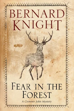 Bernard Knight Fear in the Forest обложка книги