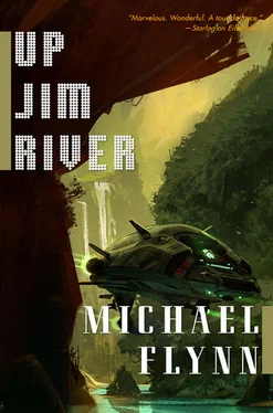 Michael Flynn Up Jim River обложка книги