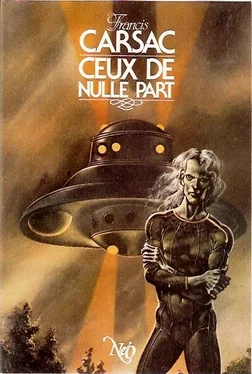 Francis Carsac Ceux de nulle part обложка книги