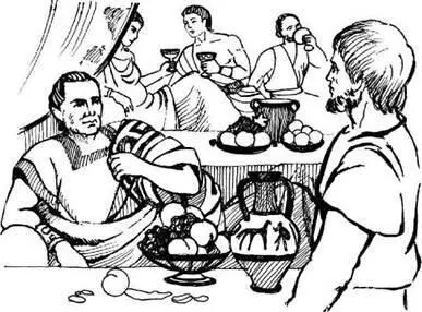 Будинок Катиліни розташований на південному схилі Палатинського пагорба не - фото 9