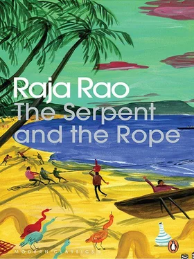 Raja Rao The Serpent and the Rope обложка книги