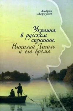 Андрей Марчуков Украина в русском сознании. Николай Гоголь и его время. обложка книги