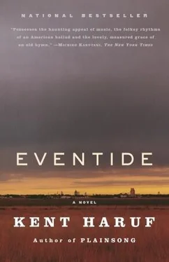 Kent Haruf Eventide обложка книги