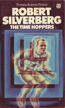 Robert Silverberg The Time Hoppers обложка книги