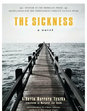 Alberto Barrera Tyszka The Sickness обложка книги