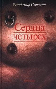 Владимир Сорокин Сердца четырех обложка книги