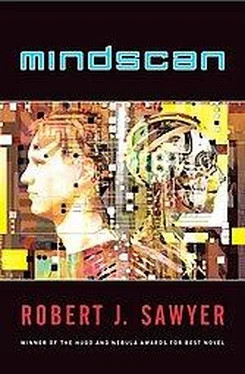 Robert Sawyer Mindscan обложка книги