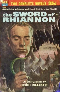 Leigh Brackett The Sword of Rhiannon обложка книги