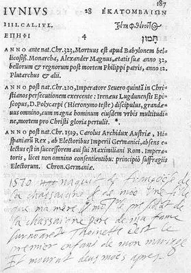 illustration credit i81 February 21 1583 We had another daughter who was - фото 29