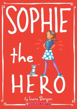 Lara Bergen Sophie the Hero обложка книги