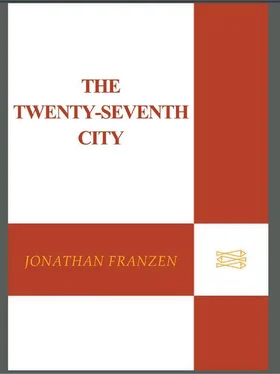 Jonathan Franzen The Twenty-Seventh City : A Novel обложка книги