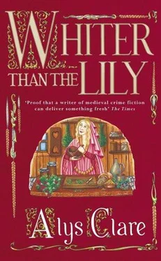 Alys Clare Whiter than the Lily обложка книги