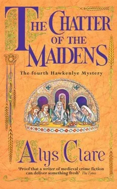 Alys Clare The Chatter of the Maidens обложка книги