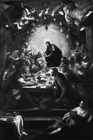 The Last Supper c 1592 by Tintoretto 151894 On the train home we find - фото 14