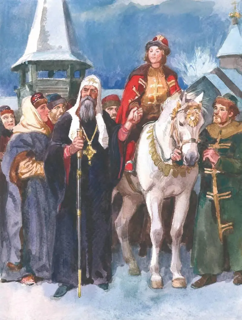 Святитель Алексий был душой советов и дел князя Димитрия Трудами митрополита - фото 8