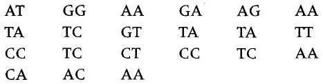 The AA pair appeared four times which meant it must correspond to a letter - фото 7