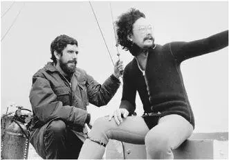 Preparing to dive for an underwater shoot near Halifax with unidentified - фото 16