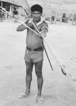 Kaiapo warrior policing the gold mine The next day some miners returned to try - фото 27