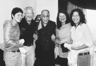 The family meeting the Dalai Lama in New Delhi The Dalai Lama apparently has - фото 67