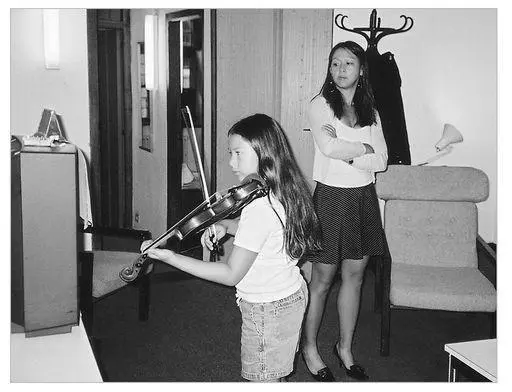 Lulu and mean me in a hotel room with score taped to TV Lulu sighed I was - фото 19
