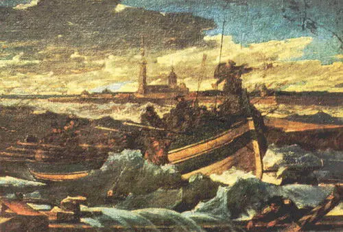 В К ШебуевНаводнение 7 ноября 1824 года в СанктПетербурге Художник сам был - фото 156
