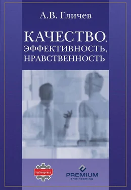 Александр Гличев Качество, эффективность, нравственность обложка книги