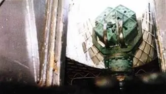 Вертлюг и основание сонара М1Н передняя часть рубки субмарины Вильгельм - фото 120