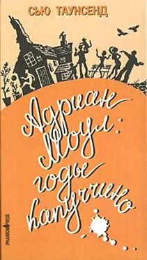 Сью Таунсенд Адриан Моул: Годы капуччино обложка книги