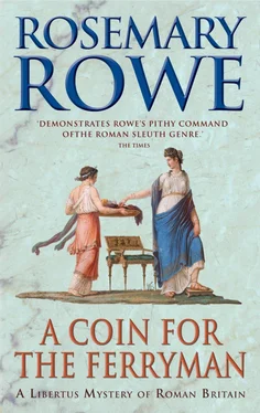 Rosemary Rowe A Coin for the Ferryman обложка книги