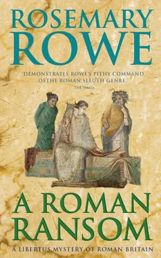 Rosemary Rowe A Roman Ransom обложка книги