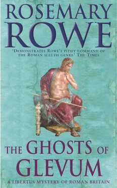 Rosemary Rowe The Ghosts of Glevum обложка книги