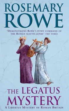 Rosemary Rowe The Legatus Mystery обложка книги