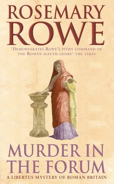 Rosemary Rowe Murder in the Forum обложка книги