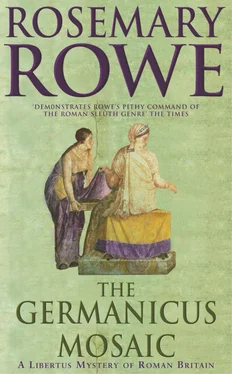 Rosemary Rowe The Germanicus Mosaic обложка книги