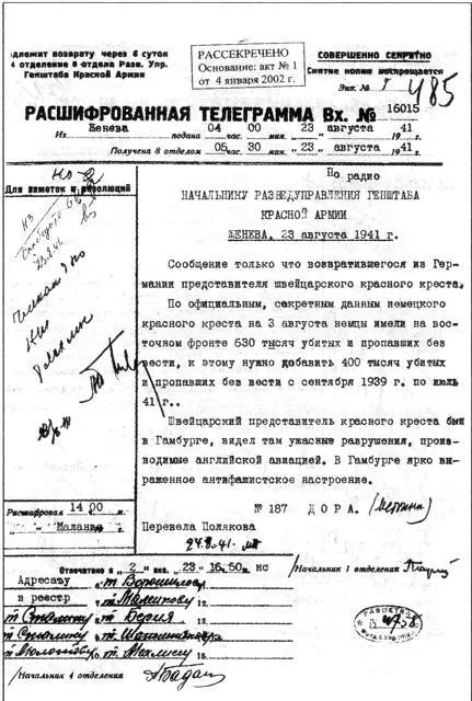 Секретный фронт Генерального штаба Книга о военной разведке 19401942 - фото 49