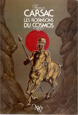 Francis Carsac Les robinsons du cosmos обложка книги