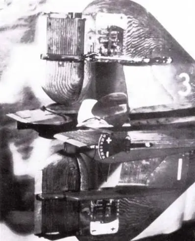 Деревянная модель рулевого устройства подлодки Wa 201 Ясно видны - фото 39