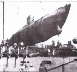 Погрузка U 1406 на борт американского транспортного корабля Шомакер 14 - фото 90