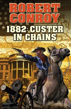 Robert Conroy 1882: Custer in Chains обложка книги