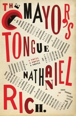 Nathaniel Rich The Mayor's Tongue обложка книги