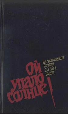 Евгений Плужник Ой упало солнце: Из украинской поэзии 20–30-х годов обложка книги