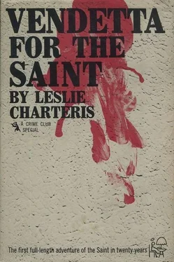 Leslie Charteris Vendetta for the Saint обложка книги