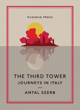 Antal Szerb The Third Tower: Journeys in Italy обложка книги