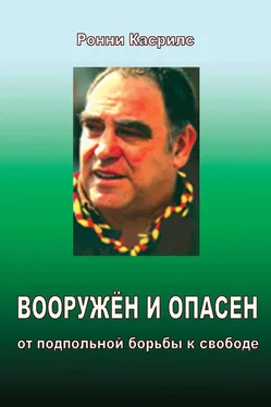 Ронни Касрилс Вооружен и опасен. От подпольной борьбы к свободе обложка книги