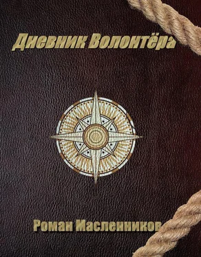 Роман Масленников Дневник волонтера обложка книги