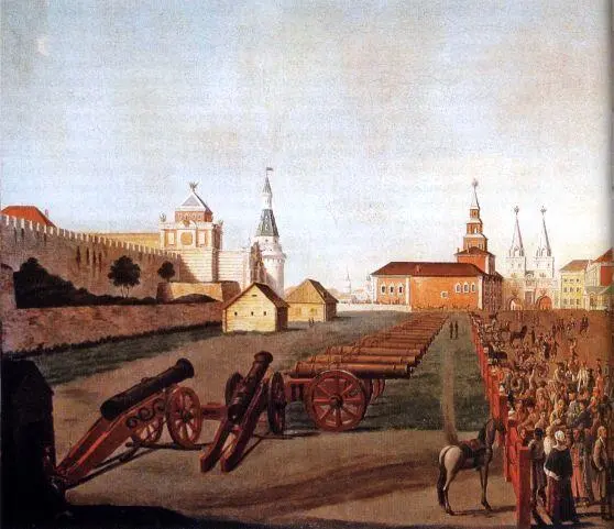 Вид Красной площади 1783 г Ф Гильфердинг Бутурлин дважды был московским - фото 21