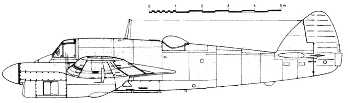 Beaufighter Mk II прототип T3177 с двигателями РоллсРойс Griffon и - фото 126